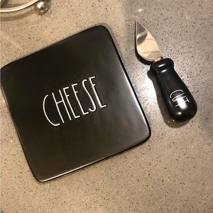 Rae Dunn Cheese Tray and Knife